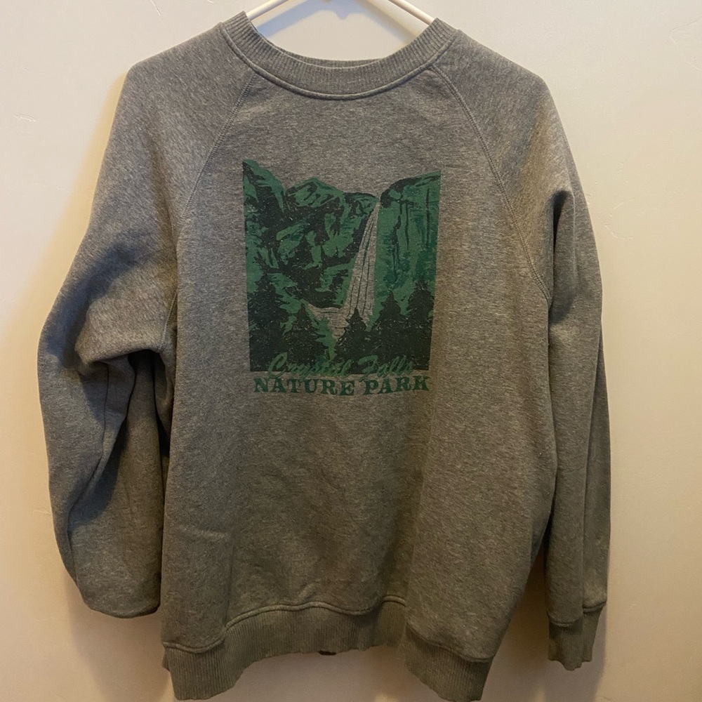 Gray Nature Park Men's Sweater